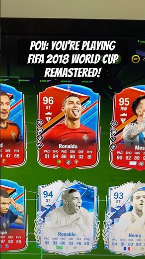 POV: You’re Playing FIFA 18 Remastered!