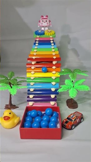 MAGICAL Xylophone Marble Balls Create Soothing ASMR Sound 🎶