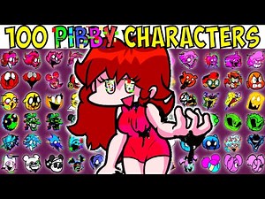 100 PIBBY CORRUPTED | FNF Character Test | Gameplay VS Playground