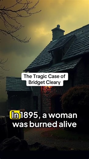 The Tragic Case of Bridget Cleary 🔥 In 1895, Bridget Cleary was burned alive by her husband who believed fairies replaced her. Ireland's last witch burning wasn't about witches. It was about belief. Bridget Cleary, Irish folklore, changelings, Irish history, witch burning, County Tipperary, Irish fairies, dark history, true crime Ireland, 1895 Ireland #IrishHistory #IrishFolklore #DarkHistory #TrueCrime #IrishTikTok