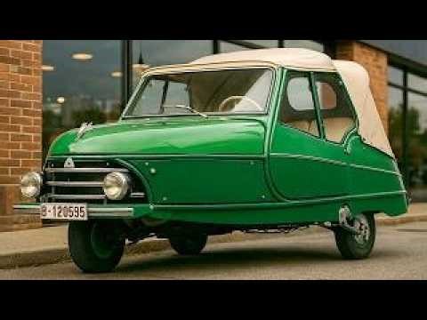 1954 David Microcar — Tiny 2 Cylinder Rebel with Big Dreams 🇪🇸⚙️