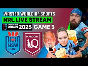 NSW Blues vs QLD Maroons | State of Origin Live Stream | Game 3 - 2025