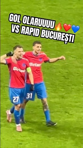 GOL OLARU IN FCSB vs RAPID BUCUREȘTI🔥 #derby #fcsb #rapid