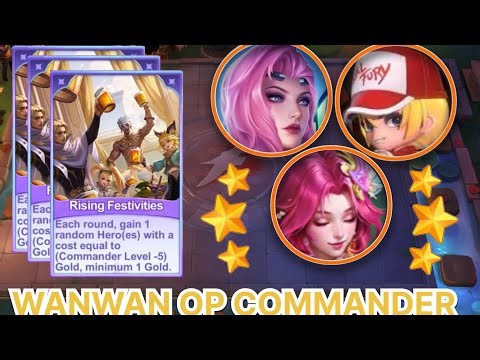 Magic chess go go ,Best of wanwan commander session 4 terry Valentina flory B3