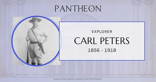 Carl Peters Biography | Pantheon