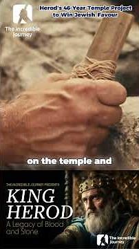 Uncover the grand vision behind Herod's monumental temple! 🏛️✨