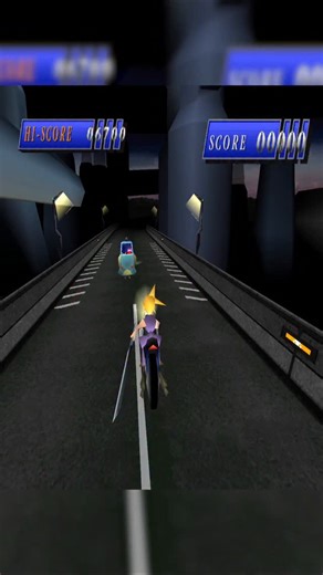 GAMING | CLASSICS | ENTERTAINMENT | The motorcycle mini game in the original Final Fantasy VII throws you straight into a high-speed escape from Midgar, breaking away from... | Instagram