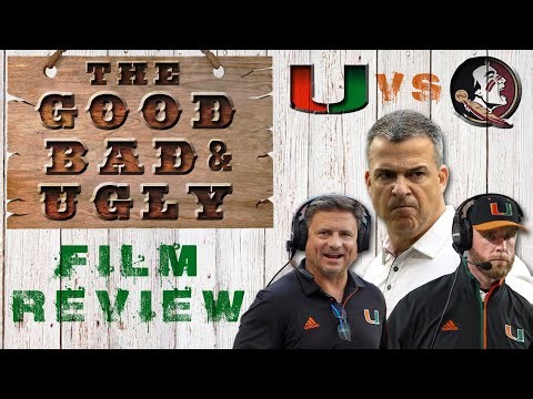 Miami Hurricanes DOMINATES FSU Seminoles | The Good, Bad & Ugly Film Breakdown