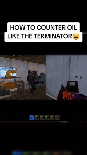 Rust Frontier on Instagram: "how to counter oil like the terminator #rust #rustgame #rusttok #rustmontage #rustconsole #rust #rustgame #rustgameplay #rustgaming #rustpro #rustraids #rustfunny #rustmemes #rustclips #rustclip #rustshooting #games #gamer #gamer #gamerofinstagram #fyp"