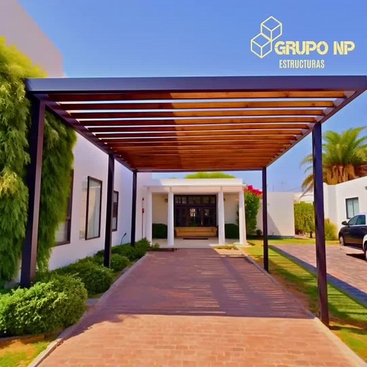 Protege tu auto con estilo: Pérgola tipo plafón