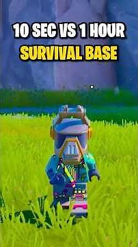 Survival Base in 10 seconds vs 1 hour