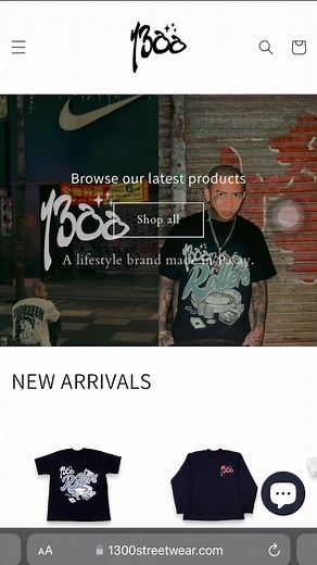 4K views · 44 reactions | Browse our latest products ✨ #1300streetwear | 1300 | Facebook
