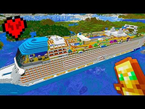 I Built Minecraft’s LARGEST Cruise Ship
