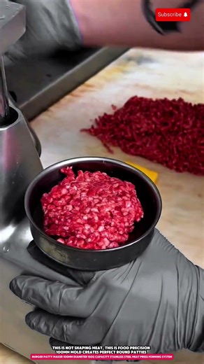 Burger Patty Maker 100mm Diameter 150g Capacity Stainless Steel Meat Press Forming