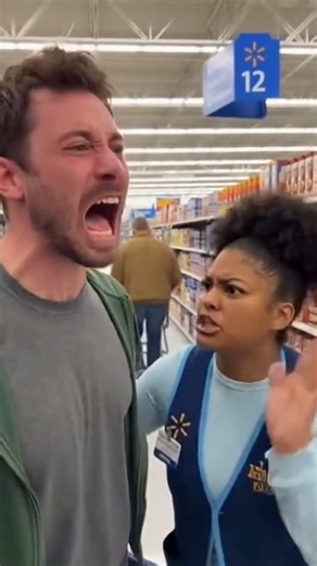 this guy pranked the workers at Walmart! 🤣😂 #funny #ai #a#memes #facts #edit #quotes #explore #fyp