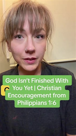 Sometimes faith feels slow, and it can be easy to wonder if God is still working in our lives. But Scripture reminds us that God never abandons what He begins. Philippians 1:6 encourages believers with the promise that the Lord faithfully completes the work He starts in us. Even in seasons of waiting, struggle, or uncertainty, God is still shaping our faith, strengthening our character, and drawing us closer to Him. If you are feeling discouraged or questioning your progress, remember that your 