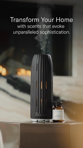 Bring hotel-inspired luxury home. The Ambience Diffuser blends scenting technology with contemporary style. | AromaTech