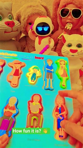 happy alive plush vs family board game #shorts 👋🤗😅