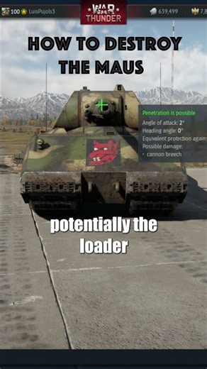 How to Kill The MAUS #warthunder