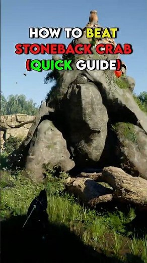 How to Beat Queen StoneBack Crab Boss Quick Guide | Crimson Desert | #crimsondesert #gaming