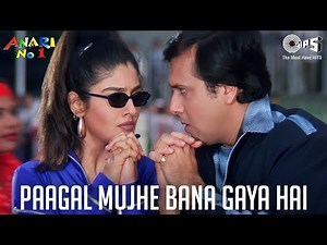Paagal Mujhe Bana Gaya Hai | Anari No. 1 | Govinda, Raveena Tandon | Kavita Krishnamurthy, Abhijeet