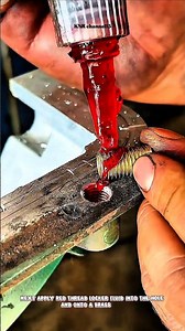 How to Repair Damaged Screw Thread#shorts #satisfying #mechanic #technique #repairs