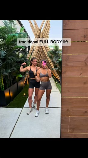 Back to the basics — a traditional full body workout hitting all the key muscle groups! This session targets legs, glutes, back, shoulders, and a little bit of bis and tris. When it comes to efficient, effective training, it doesn’t get much better than this. You’re building strength, hitting every major area, and making the most of your time. The best part? You can see amazing results lifting just 2–3 times a week when you’re training full body. And this one shouldn’t take you more than an hour