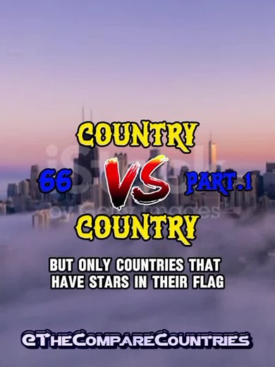 Country VS Country [But only countries with stars] Part.1 | What if I forget which country? Please let me know. Because it will be added in the next video. #thecomparecountries #Countryvscountry #countryedit #Countrywithstars #fyp #foryoupage #foryou #Viral #tiktok #capcut #cameroom #CentralAfricanRepublic