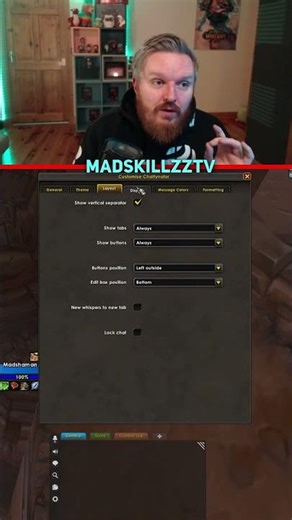 Midnight Chat Addon #worldofwarcraft