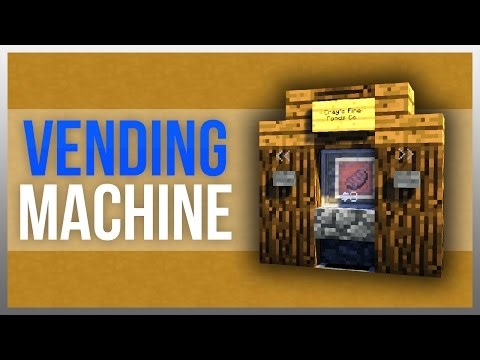 Minecraft: Command Block Tutorial - Vending Machine! (Part 2)
