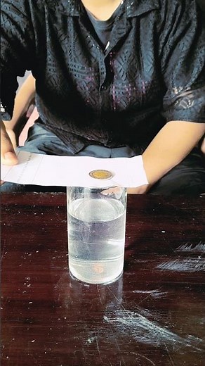 Coin vs Glass Experiment|Simple Science Experiment