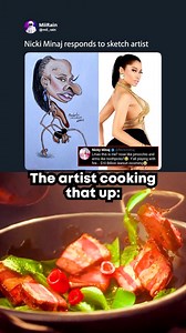 Nicki Minaj caricature🤯 #miirain #memes #caricature #fyp | MiiRain