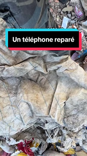 Réparation téléphone trouvé abandonné