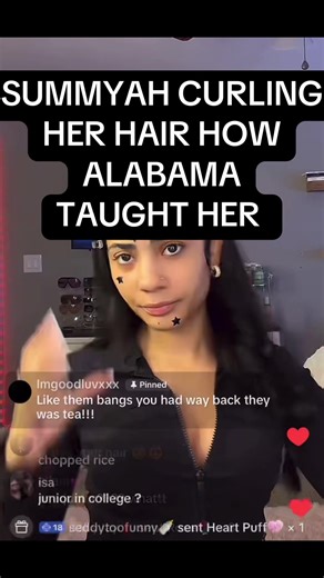 Alabama Barker Hair Curling Tutorial with Summyah