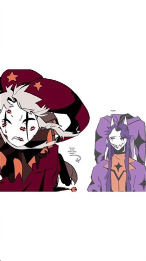 Stop Teasing Me😭Pierrot x Jester!😳🔥The Freak Circus Comic Dub