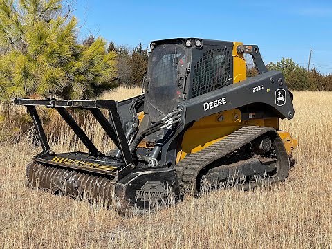 Review: John Deere 333G for Mulching / Land Clearing HD