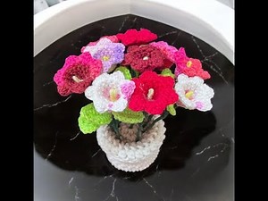 Tuto fleur au crochet @AlextitiaTutoCrochet