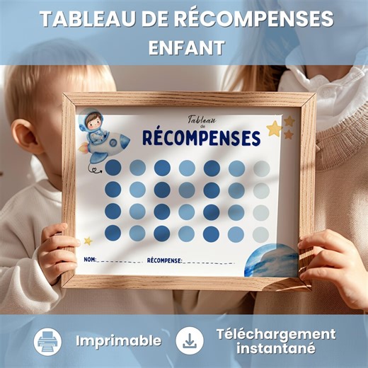 Tableau De Récompense Espace, Routine Enfant Astronaute, Mignon Tableau Motivation Comportement, Apprentissage Enfant, Système Récompense - Etsy