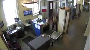 Man throws knife at deputy inside Danville Courthouse, Sheriff says