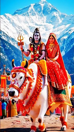 💍 Shivji Ki Shadi | Lord Shiva & Mata Parvati Divine Marriage | Shiv Vivah Story | #maashakti