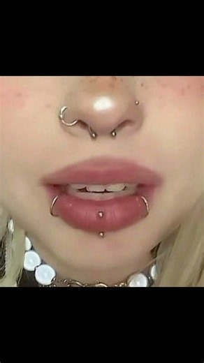 piercing in face🤌🏻⚡#dream