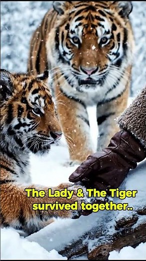 She Survived -71°C and Saved a Tiger Cub: True Siberian Miracle!”