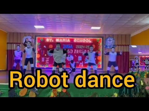 Robot dance at my school | Arpit | The arpit show