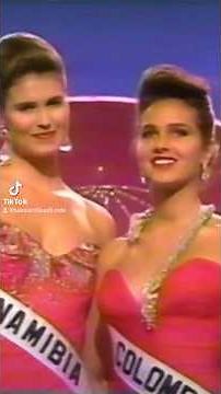 Historic! 🇨🇴 Miss Colombia at Miss Universe 👑 Part 1 of 3: Paola Turbay 1992 in Bangkok, Thailand