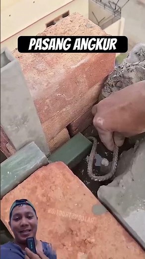 Install iron anchors #shorts #diy #craft #carpentry #construction