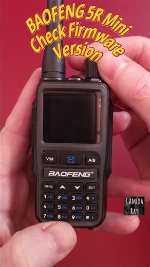 Baofeng 5R Mini How To Check Firmware Version