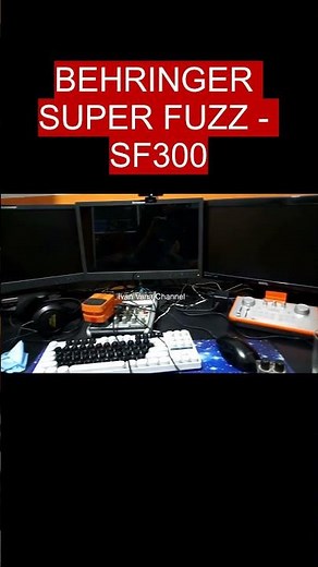 BEHRINGER SUPER FUZZ SF300 SOUND TEST #behringer #behringersf300 #behringerfuzz #behringersuperfuzz