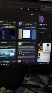 control your monitor brightness without any physical button ✅