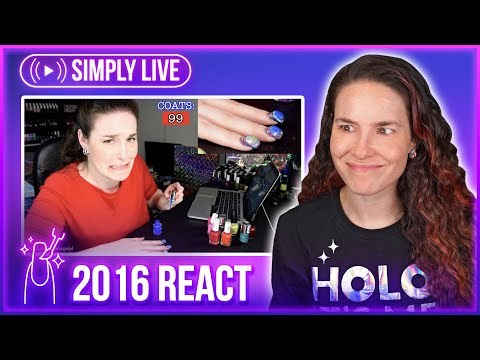 Reacting to Peak 2016 Simply Nailogical Content💅 🔴LIVE