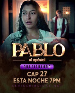 🔥ESTA NOCHE NO TE PUEDES PERDER EL CAP 27 DE "PABLO, EL APÓSTOL" SUBTITULADA, A LAS 7PM, NO FALTES!!🔥 ‼️Disfruta el capítulo 27 de esta maravillosa serie, totalmente GRATIS, hoy a las 7pm, en nuestro sitio web (SERIESBIBLICAS.NET) y nuestro grupo de facebook (SERIESBIBLICASNET). Y no te dejes engañar por GRUPOS y PÁGINAS FALSAS de Facebook, Instagram, Telegram y WhatsApp, que roban nuestros capítulos SUBTITULADOS‼️ -------- Sitio oficial: https://seriesbiblicas.net Grupo oficial: http://tiny.c